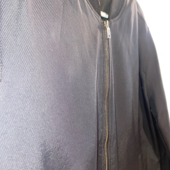 Black Alfani Bomber jacket, size large - Picture 5 of 6
